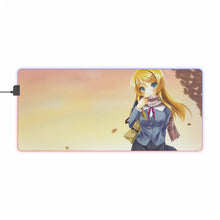 Load image into Gallery viewer, Oreimo Kirino Kousaka RGB LED Mouse Pad (Desk Mat)
