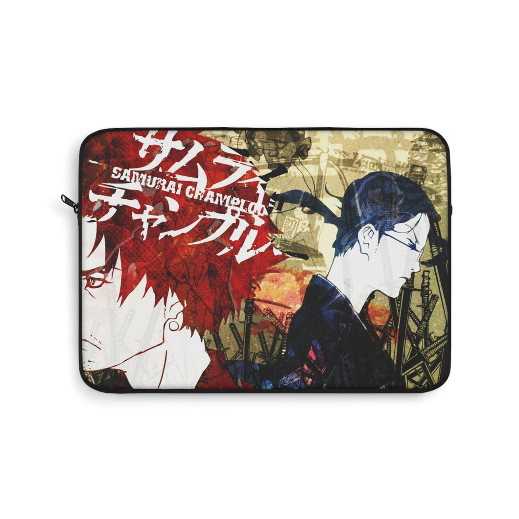 Anime Samurai Champloor Laptop Sleeve