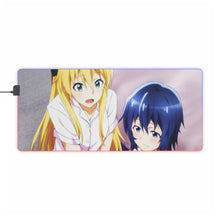 Load image into Gallery viewer, Anime Gamers! RGB LED Mouse Pad (Desk Mat)
