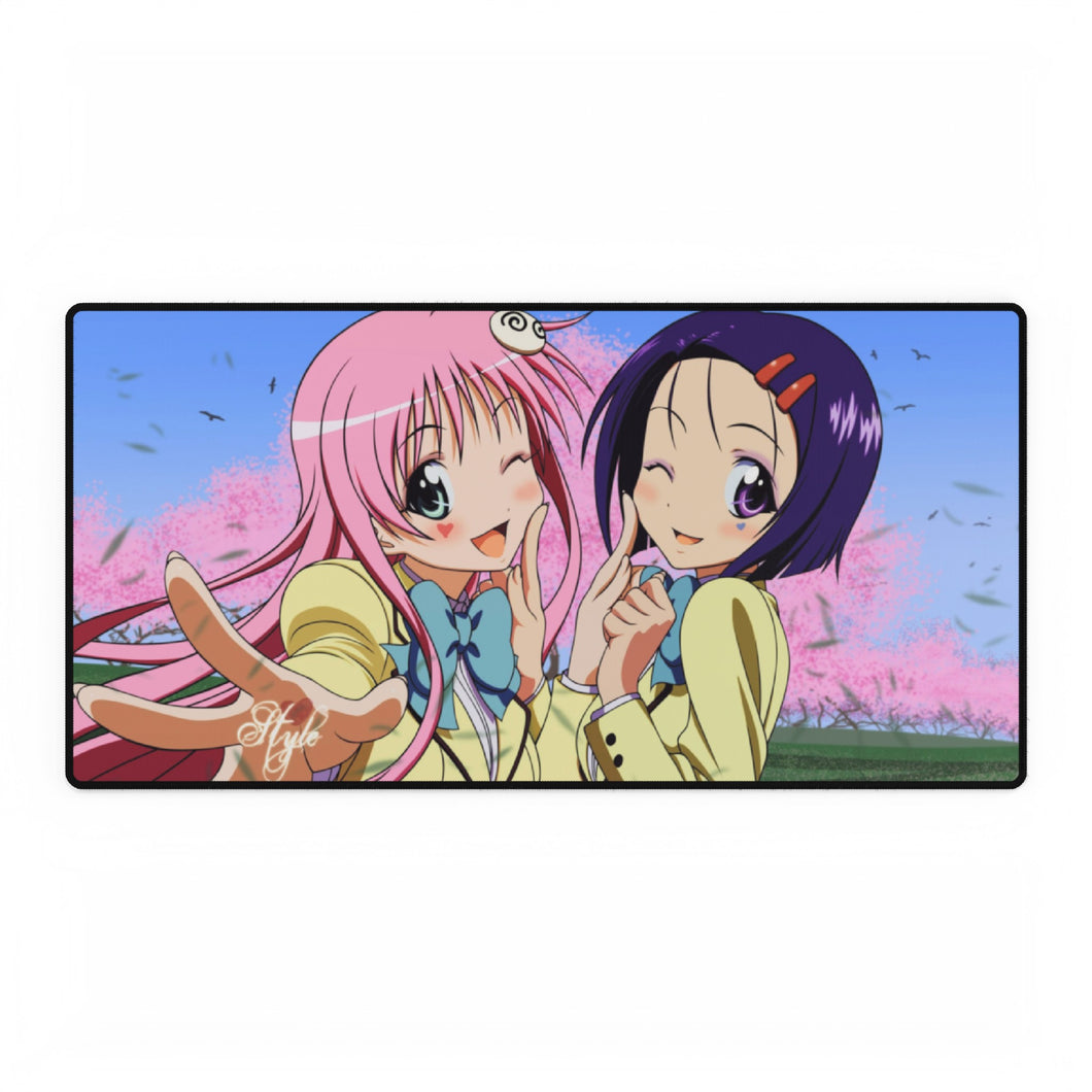 Anime To Love-Ru Mouse Pad (Desk Mat)