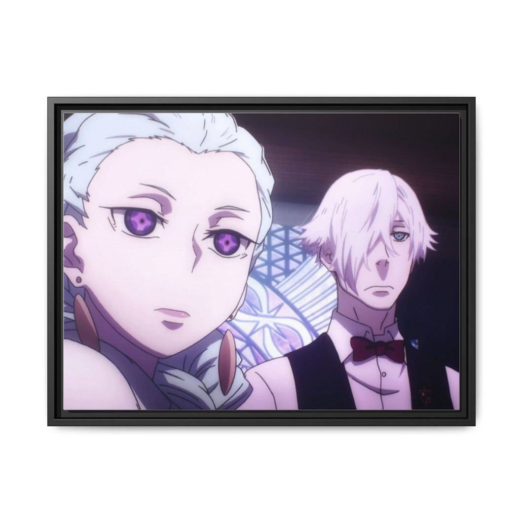 Death Parade Canvas Framed Art Print