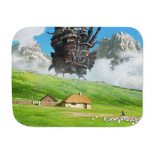Load image into Gallery viewer, Howl&#39;s Moving Castle Sherpa Blanket
