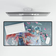 Load image into Gallery viewer, Hiei &amp; Yukina Mouse Pad (Desk Mat)
