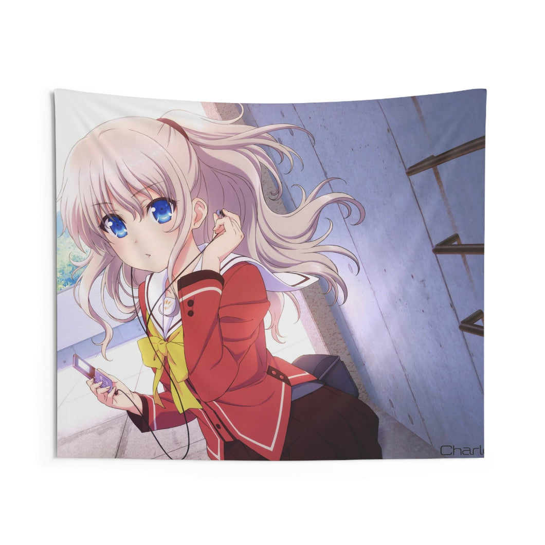 Nao Tomori listening to music Indoor Wall Tapestry
