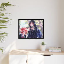 Load image into Gallery viewer, My Teen Romantic Comedy SNAFU Yukino Yukinoshita, Yui Yuigahama Canvas Framed Art Print
