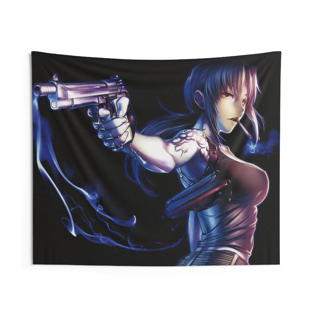 Black Lagoon Revy Indoor Wall Tapestry