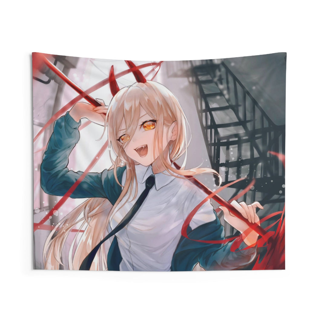 Anime Chainsaw Man Indoor Wall Tapestry