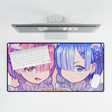 Load image into Gallery viewer, Ram &amp; Rem Mouse Pad (Desk Mat)
