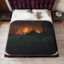 Load image into Gallery viewer, Fallen Hero Sherpa Blanket
