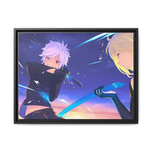 Load image into Gallery viewer, Bell Vs Aiz Canvas Framed Art Print
