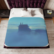 Load image into Gallery viewer, Anime Spirited Awayr Sherpa Blanket
