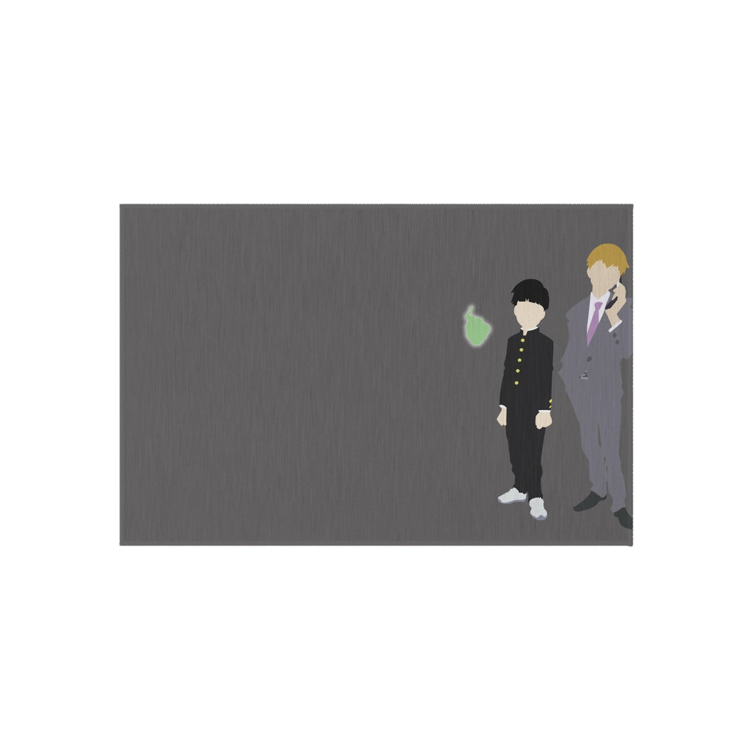 Mob Psycho 100 Arataka Reigen, Shigeo Kageyama, Ekubo Rug