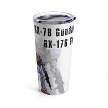 Load image into Gallery viewer, RX-78 Gundam and RX-178 Gundam Mk II Tumbler 20oz
