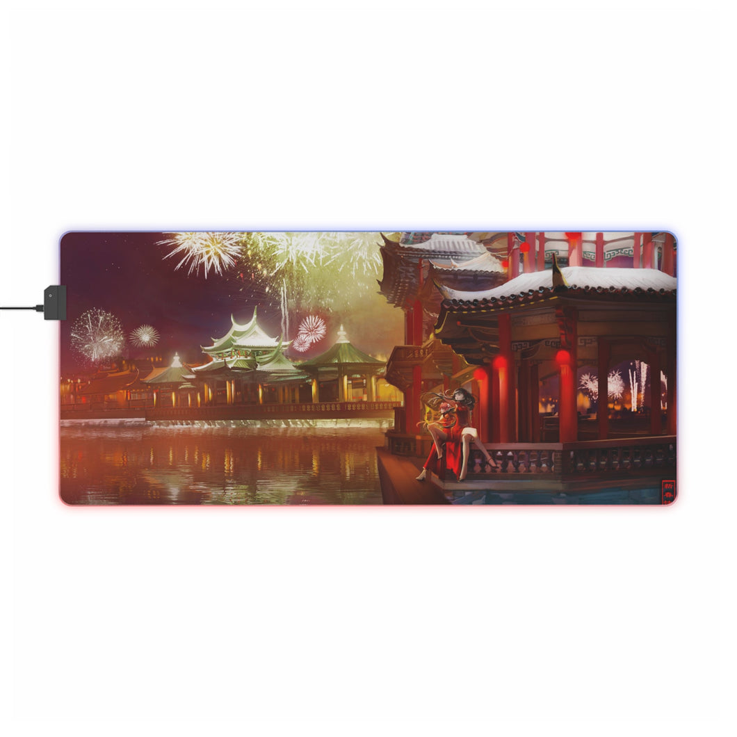 Puella Magi Madoka Magica RGB LED Mouse Pad (Desk Mat)