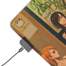 Load image into Gallery viewer, Monkey D. Luffy&#39;s crew RGB LED Mouse Pad (Desk Mat)
