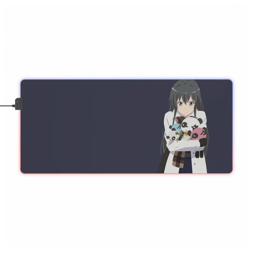 My Teen Romantic Comedy SNAFU Yukino Yukinoshita RGB LED Mouse Pad (Desk Mat)