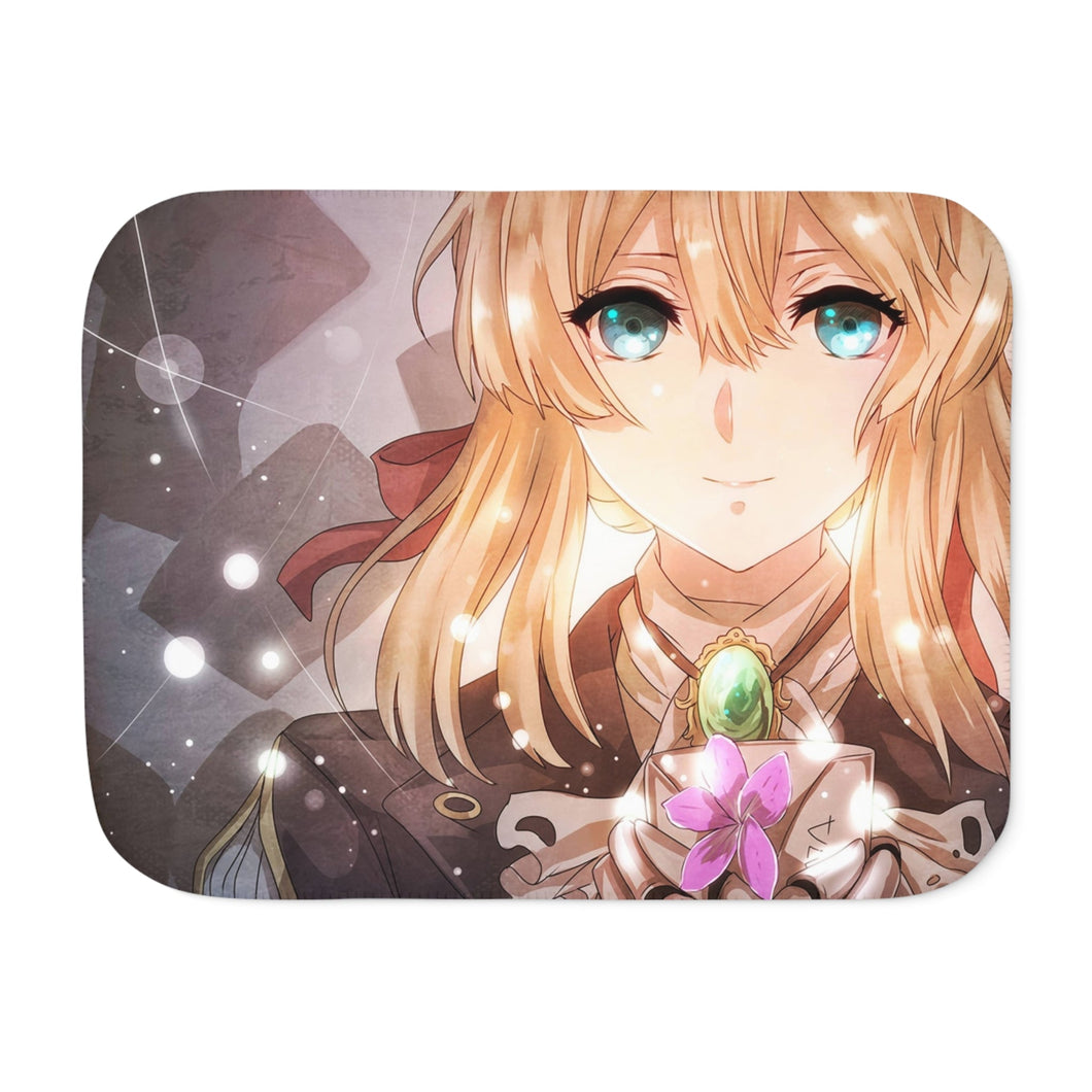 Anime Violet Evergarden Sherpa Blanket