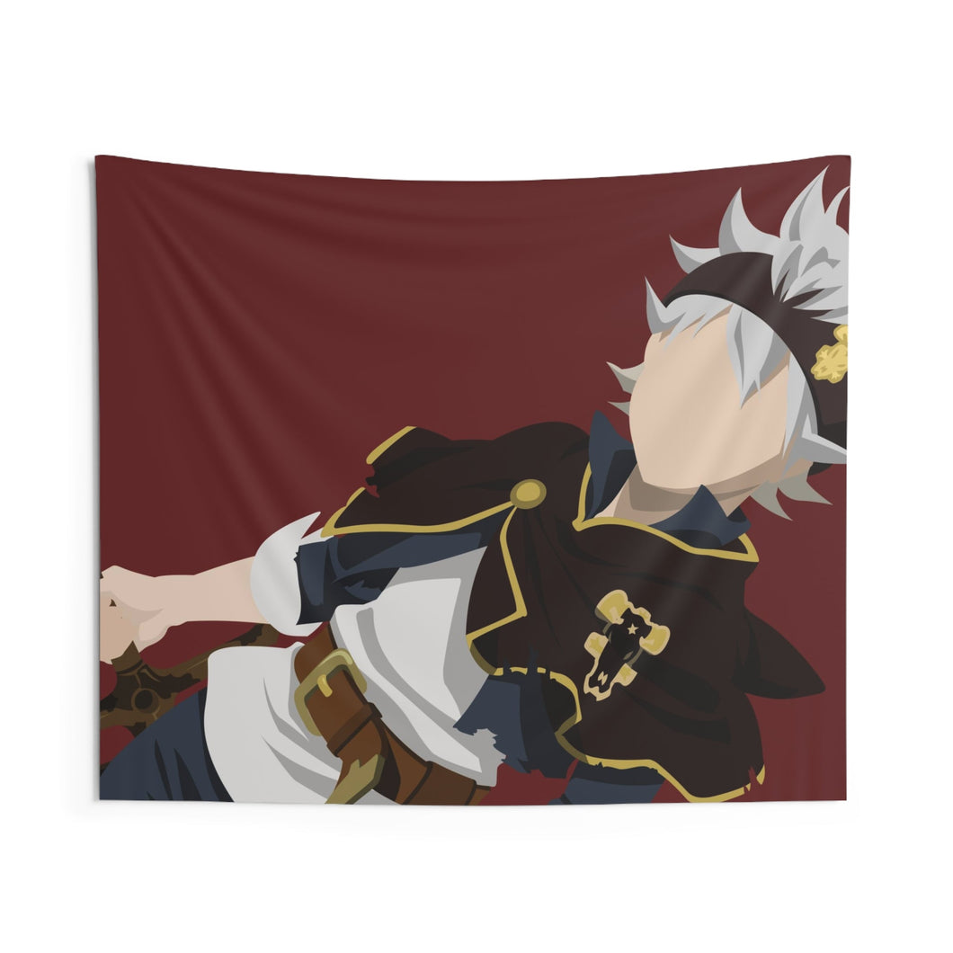 Black Clover Asta Indoor Wall Tapestry