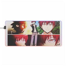 Load image into Gallery viewer, Assassination Classroom Karma Akabane RGB LED Mouse Pad (Desk Mat)
