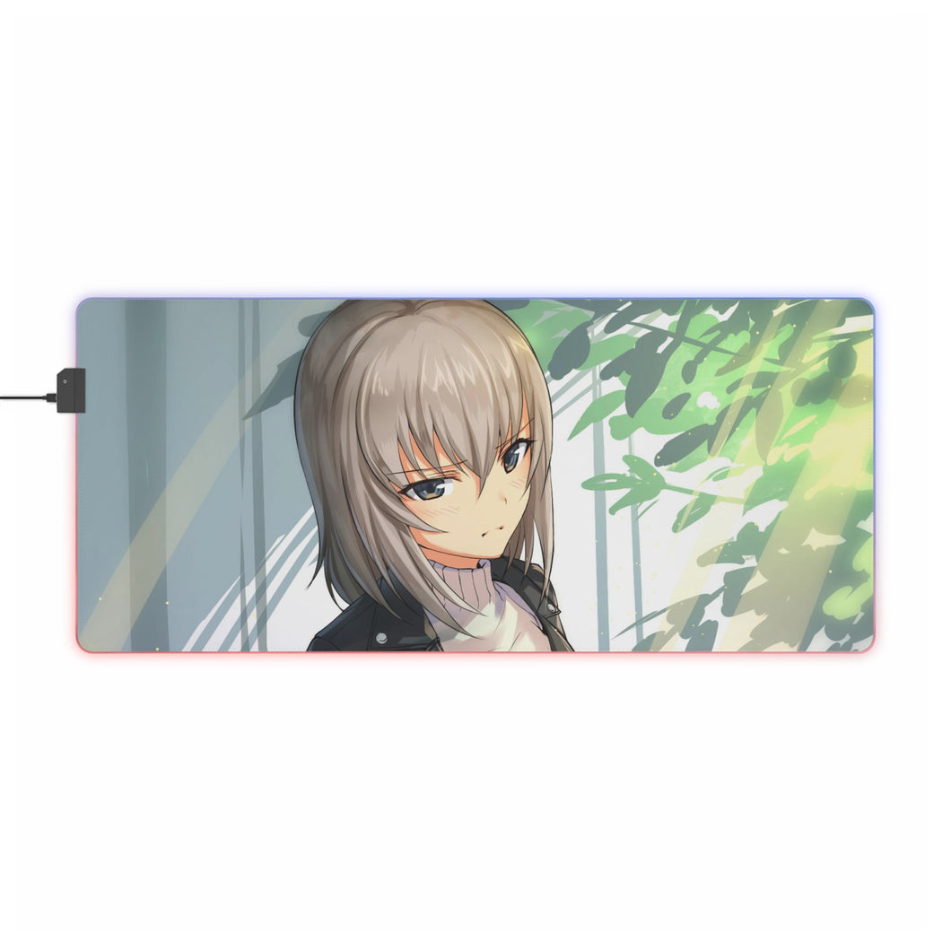 Girls und Panzer RGB LED Mouse Pad (Desk Mat)