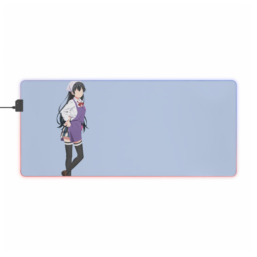 My Teen Romantic Comedy SNAFU Yukino Yukinoshita RGB LED Mouse Pad (Desk Mat)