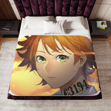 Load image into Gallery viewer, The Promised Neverland Emma Sherpa Blanket
