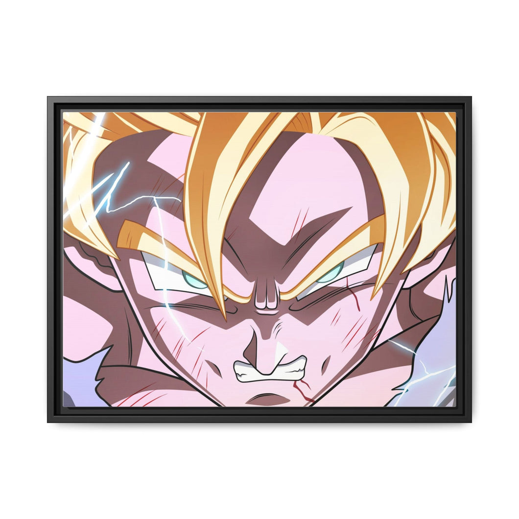 Anime Dragon Ball Z Canvas Framed Art Print