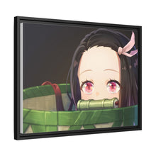 Load image into Gallery viewer, Demon Slayer: Kimetsu no Yaiba Nezuko Kamado Canvas Framed Art Print
