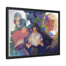 Load image into Gallery viewer, Anime Howl&#39;s Moving Castle Canvas Framed Art Print

