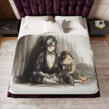 Load image into Gallery viewer, Dororo Hyakkimaru, Dororo, Dororo Sherpa Blanket
