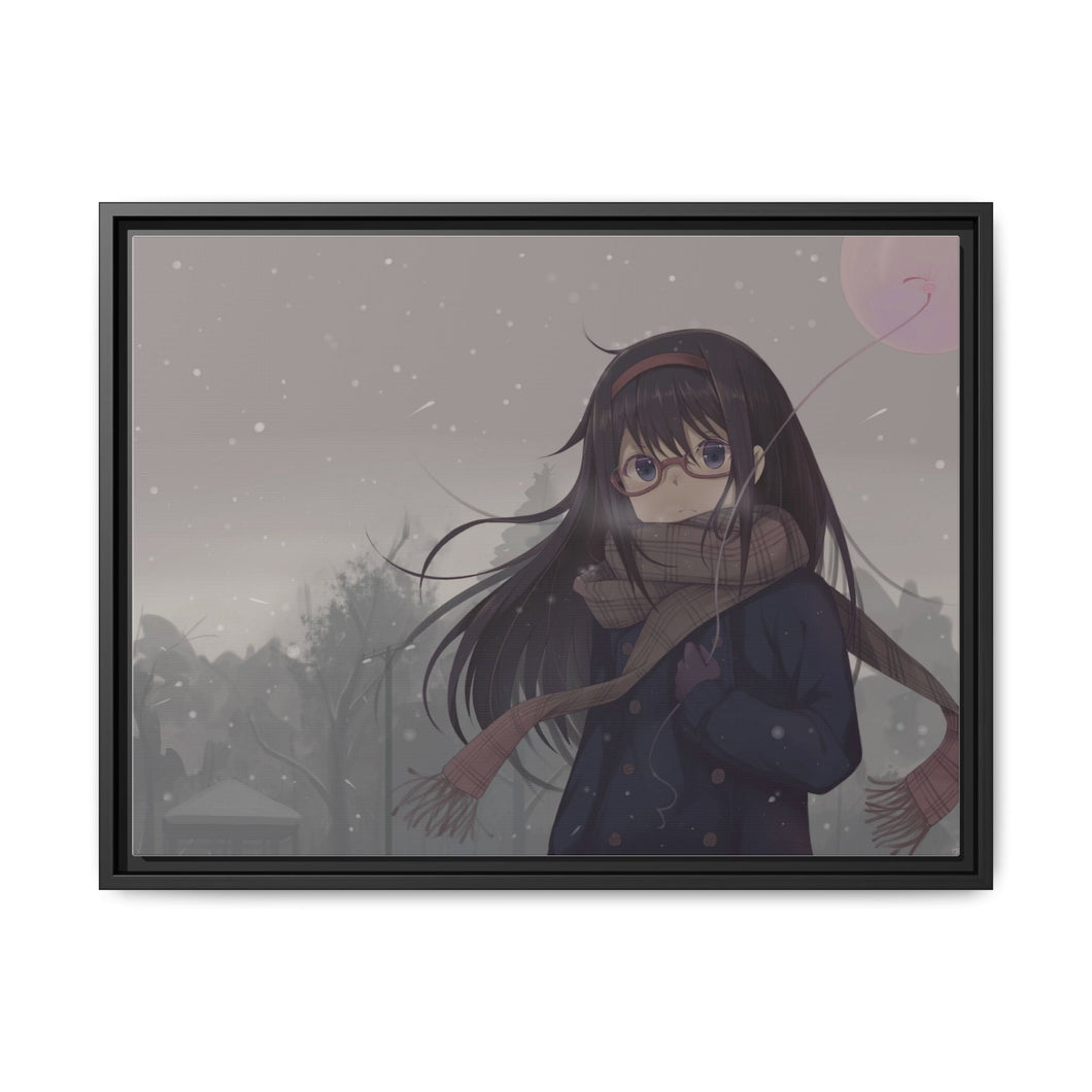 Anime Puella Magi Madoka Magica Canvas Framed Art Print