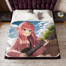 Load image into Gallery viewer, Hitori Gotou Sherpa Blanket
