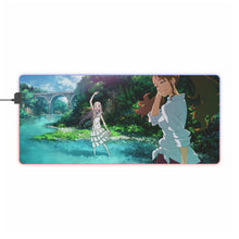Load image into Gallery viewer, Anohana Meiko Honma, Naruko Anjou RGB LED Mouse Pad (Desk Mat)
