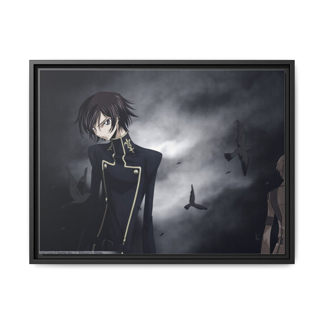 Anime Code Geass Canvas Framed Art Print