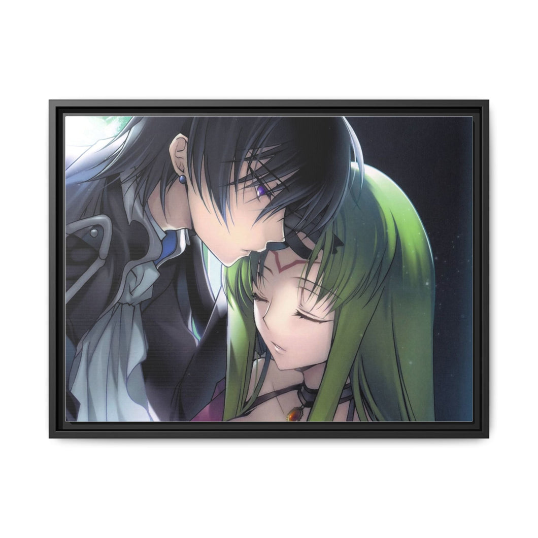 Anime Code Geass Canvas Framed Art Print