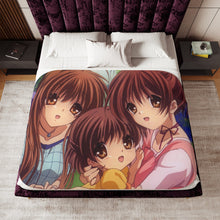 Load image into Gallery viewer, Anime Clannad Sherpa Blanket

