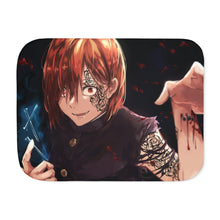 Load image into Gallery viewer, Jujutsu Kaisen Nobara Kugisaki Sherpa Blanket
