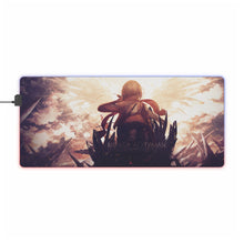 Load image into Gallery viewer, Anime Attack On Titan RGB LED Mouse Pad (Desk Mat)
