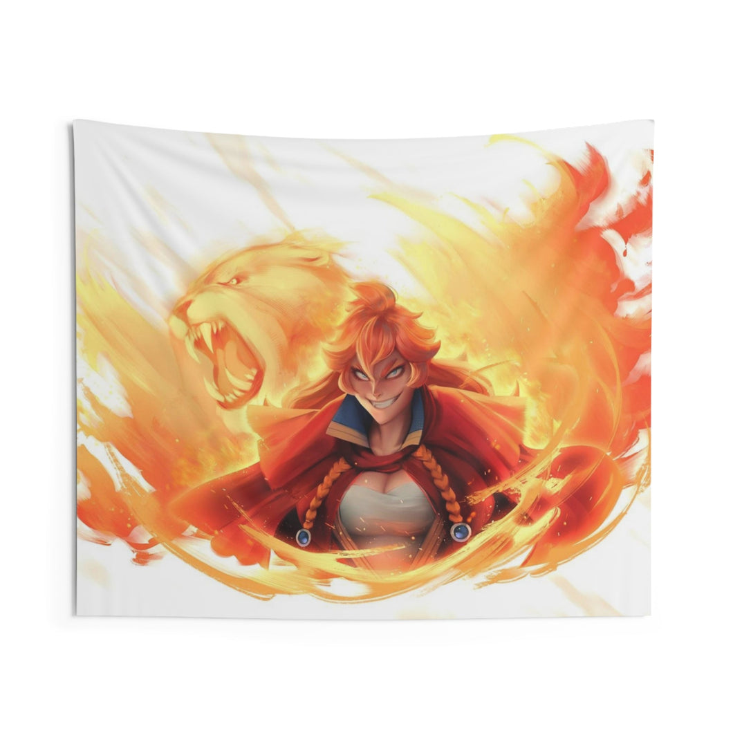 Black Clover Mereoleona Vermillion Indoor Wall Tapestry