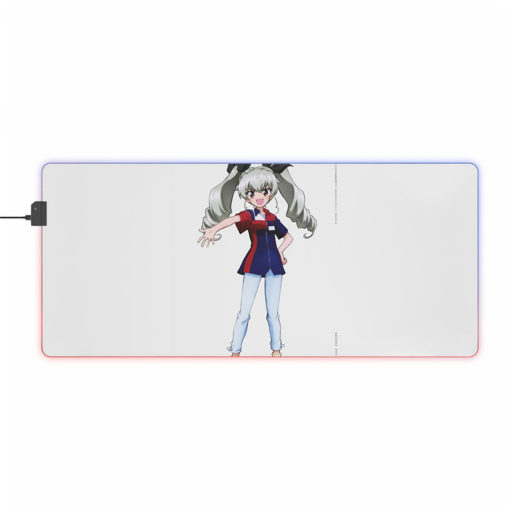 Girls und Panzer RGB LED Mouse Pad (Desk Mat)