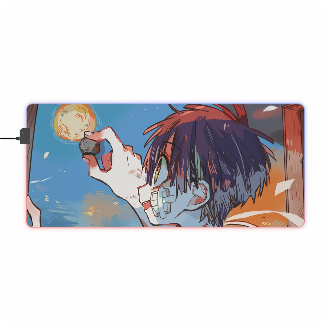 Jibaku Shounen Hanako-kun RGB LED Mouse Pad (Desk Mat)