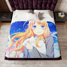 Load image into Gallery viewer, Anime Your Lie in April Sherpa Blanket
