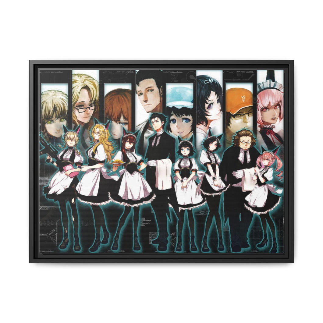 Lab Members Canvas Framed Art Print