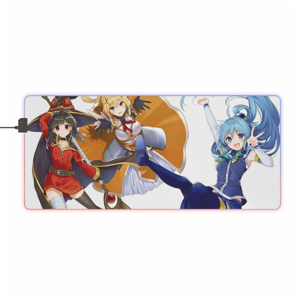 KonoSuba - God’s Blessing On This Wonderful World!! RGB LED Mouse Pad (Desk Mat)