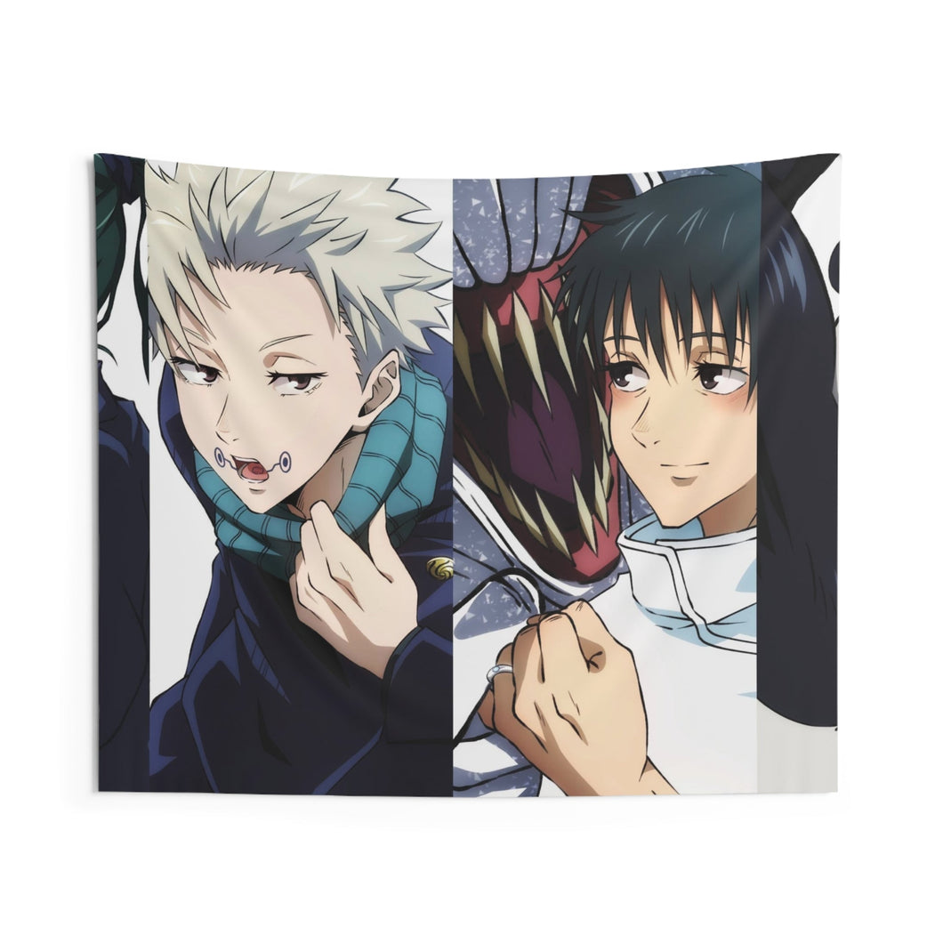 Jujutsu Kaisen Toge Inumaki, Maki Zenin Indoor Wall Tapestry