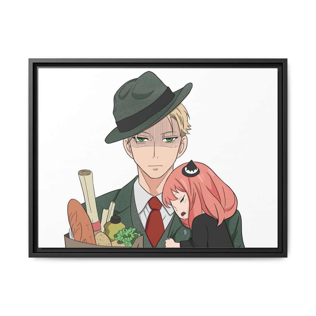 Anime Spy x Family Canvas Framed Art Print