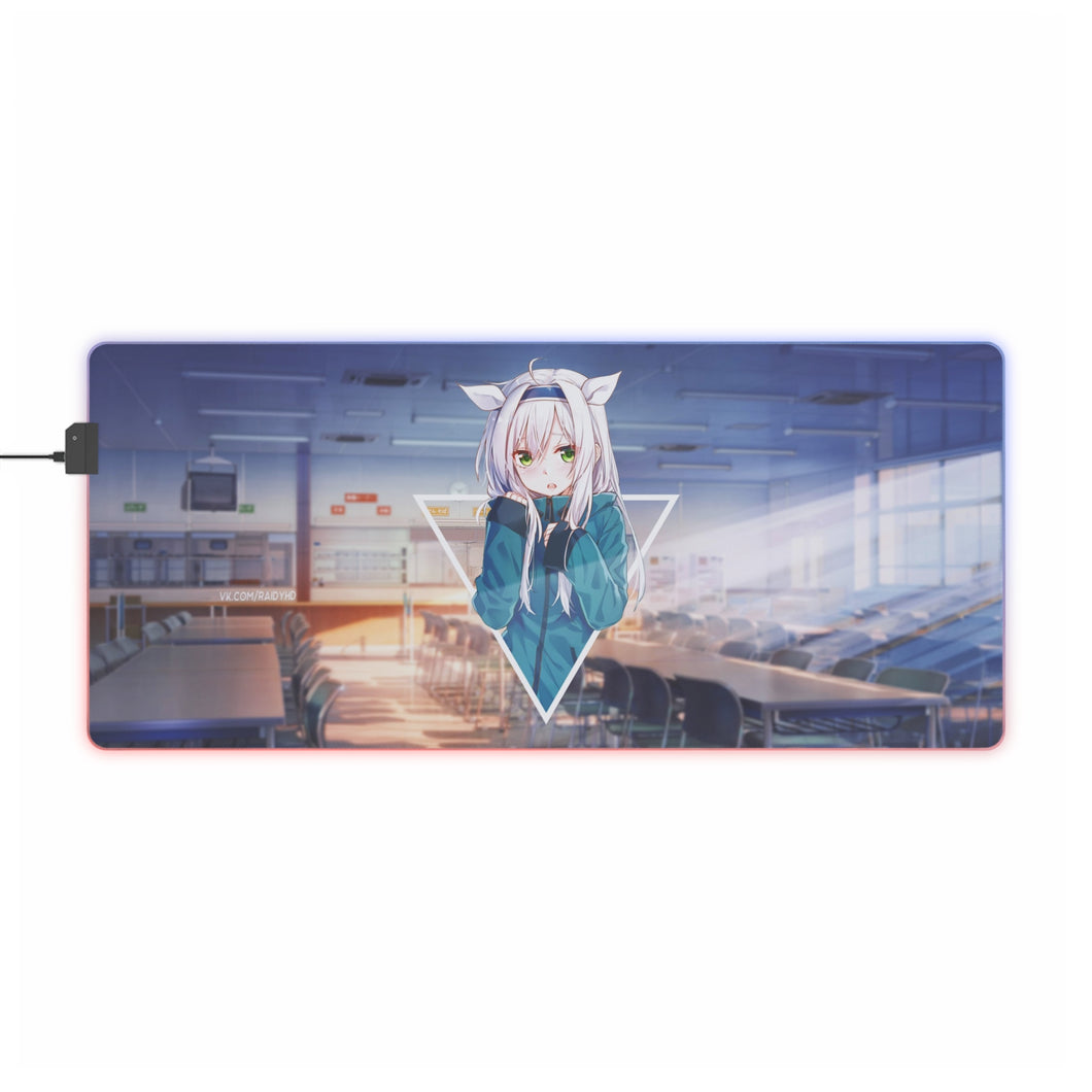 Rokudenashi Majutsu Koushi To Akashic Records Sistine Fibel RGB LED Mouse Pad (Desk Mat)