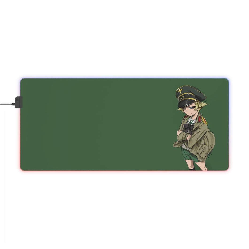 Girls und Panzer RGB LED Mouse Pad (Desk Mat)