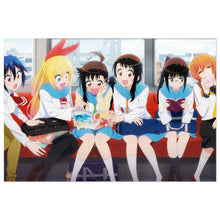 Load image into Gallery viewer, Nisekoi Chitoge Kirisaki, Kosaki Onodera, Seishirou Tsugumi, Marika Tachibana, Ruri Miyamoto Jigsaw Puzzle
