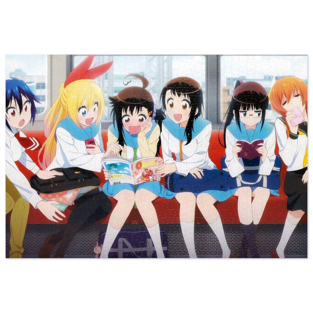 Nisekoi Chitoge Kirisaki, Kosaki Onodera, Seishirou Tsugumi, Marika Tachibana, Ruri Miyamoto Jigsaw Puzzle